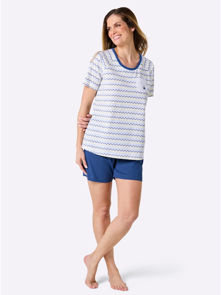 WITT WEIDEN Короткие шорты с принтом в бело-голубых тонах
WITT WEIDEN Короткие шорты с принтом в бело-голубых тонах