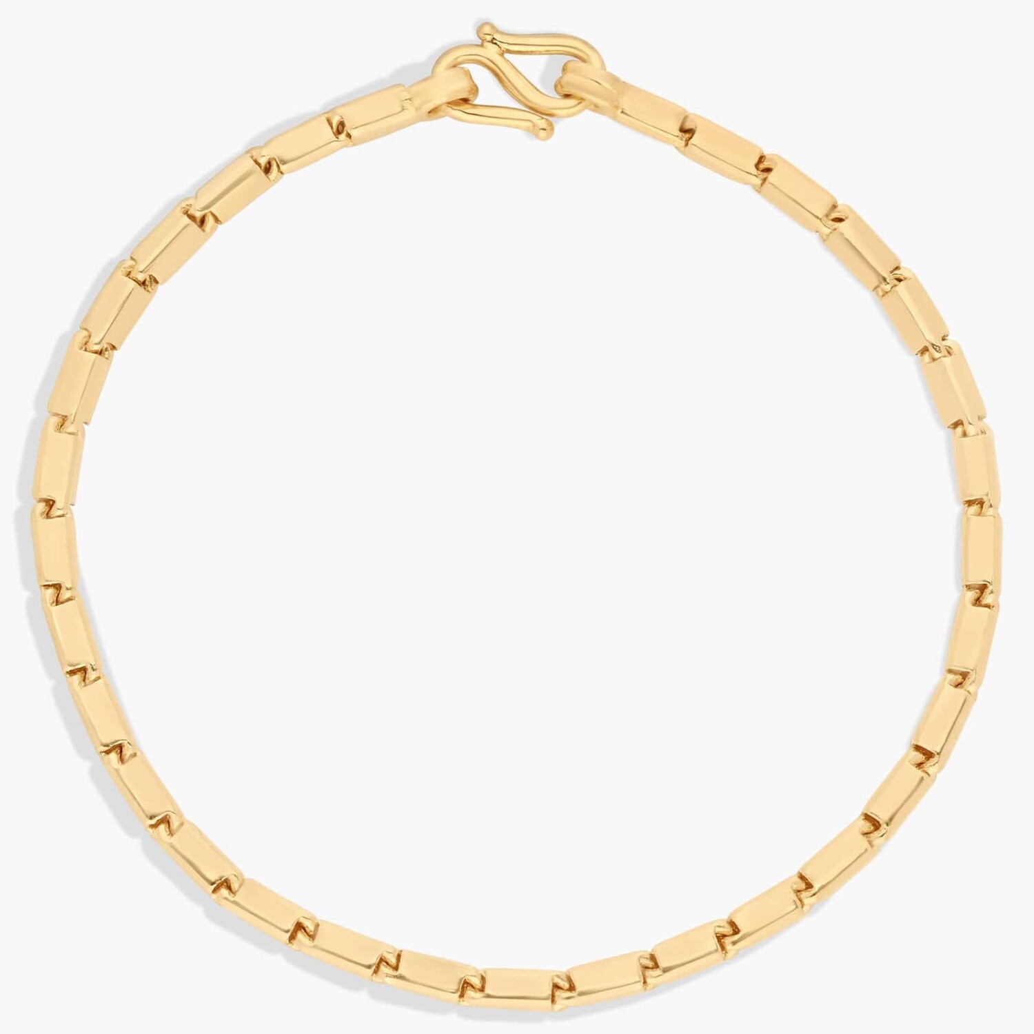 Квадратный браслет-цепочка ручной работы из цельного желтого золота 24 карата Blue Nile
Квадратный браслет-цепочка ручной работы из цельного желтого золота 24 карата Blue Nile