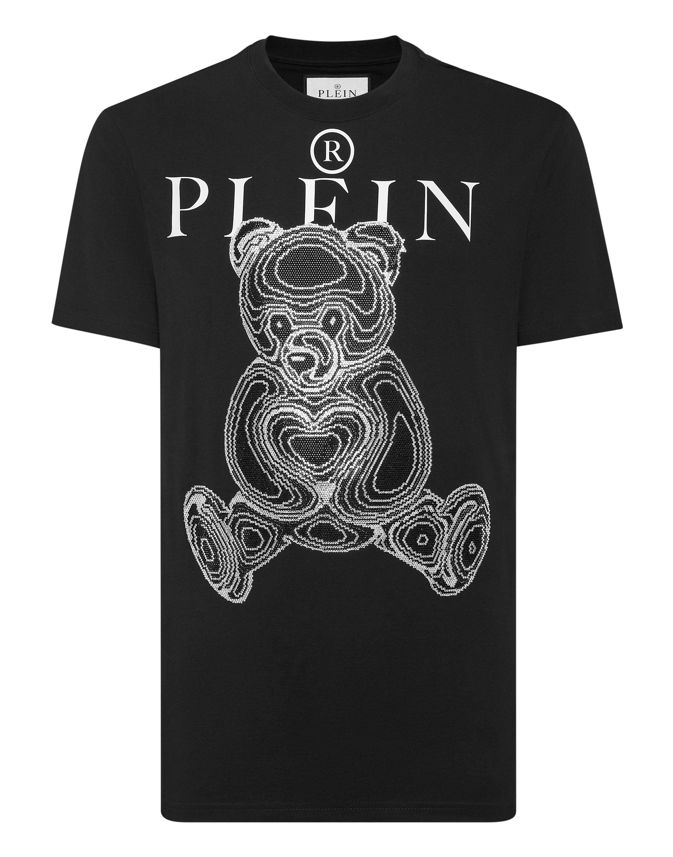 Футболка с круглым вырезом SS с плюшевым мишкой в виде кристаллов PHILIPP PLEIN, черный/белый
Футболка с круглым вырезом SS с плюшевым мишкой в виде кристаллов PHILIPP PLEIN, черный/белый