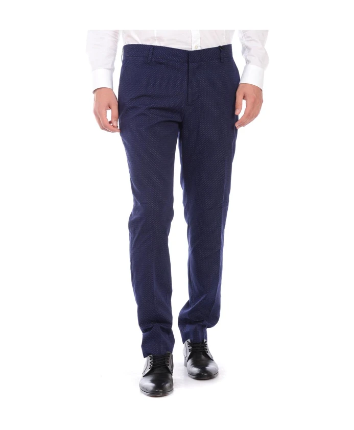 Джинсы узкого кроя из денима Daniele Alessandrini, синий 
Джинсы узкого кроя из денима Daniele Alessandrini, синий