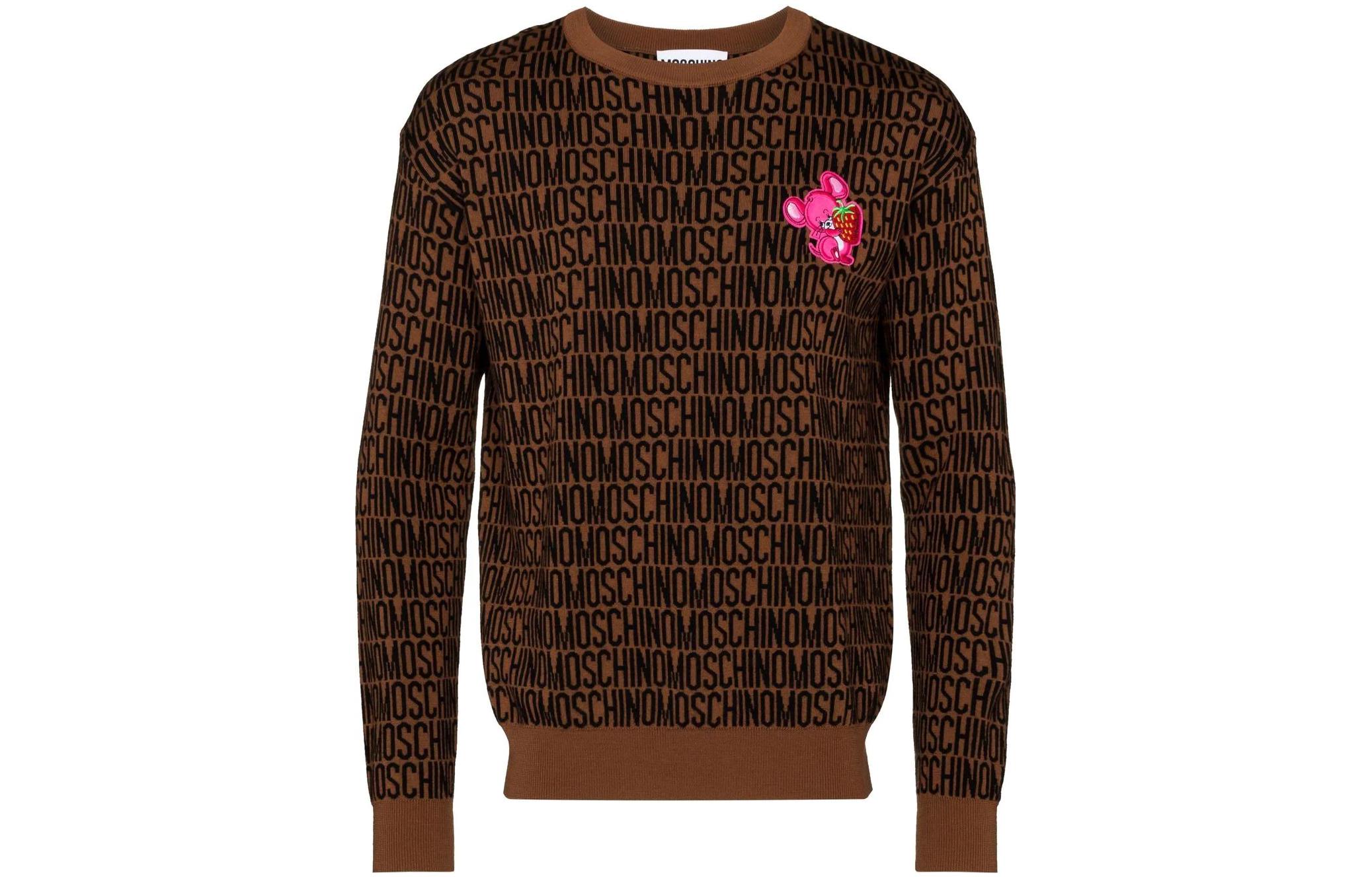 Джемпер с логотипом Mouse patch MOSCHINO, темно-коричневый
Джемпер с логотипом Mouse patch MOSCHINO, темно-коричневый