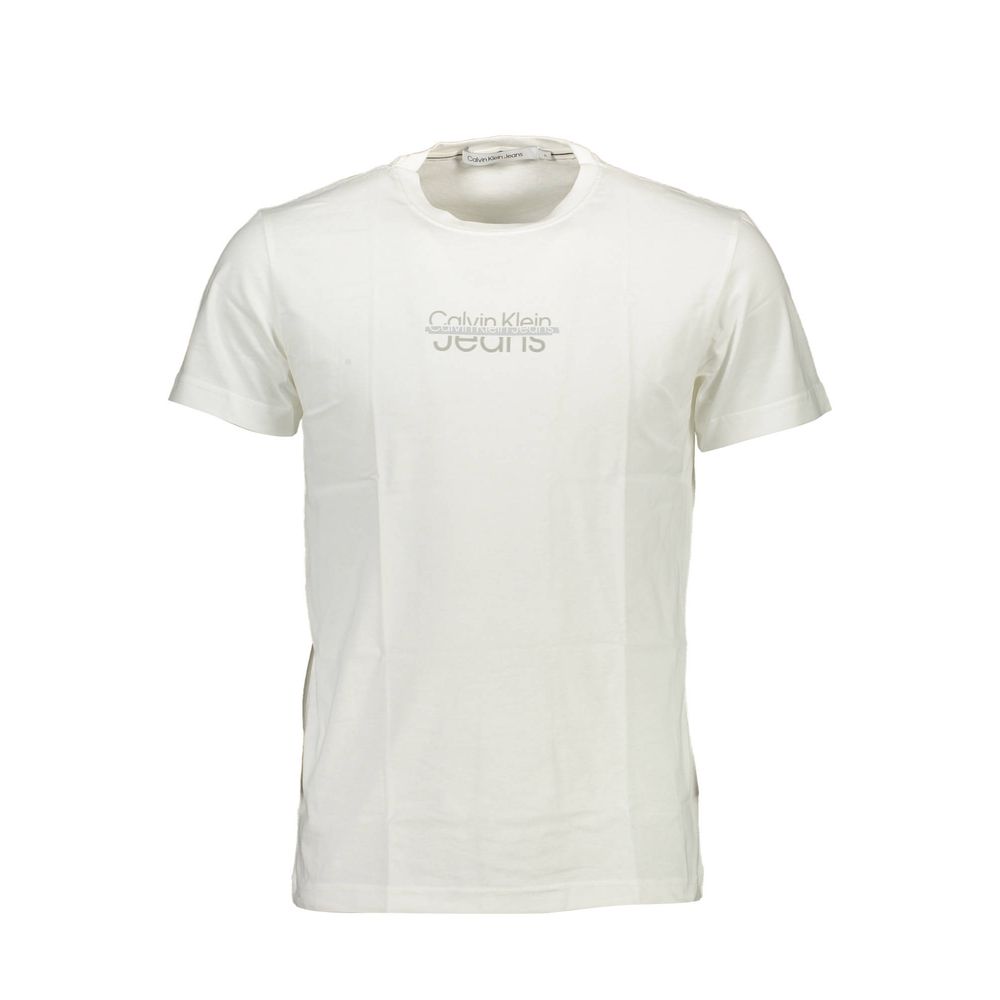 Белая хлопковая футболка Calvin Klein, белый
Белая хлопковая футболка Calvin Klein, белый
