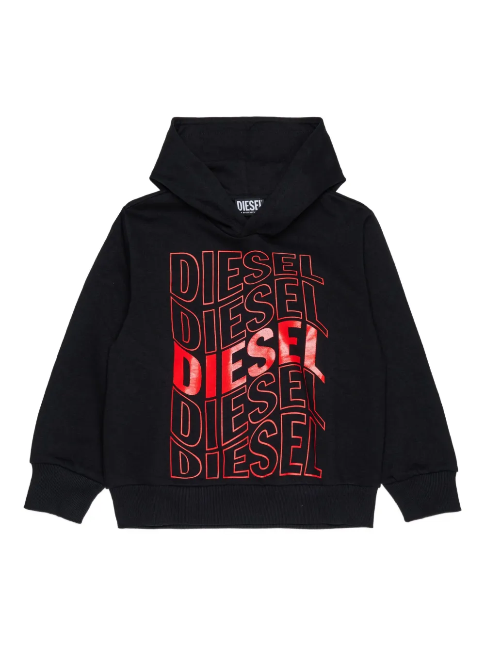 Толстовка с капюшоном и логотипом Diesel Kids, черный
Толстовка с капюшоном и логотипом Diesel Kids, черный