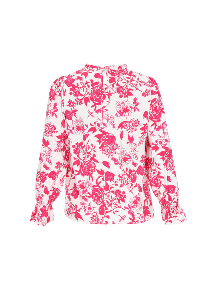 Женская блузка розового и белого цвета Usha
Женская блузка розового и белого цвета Usha