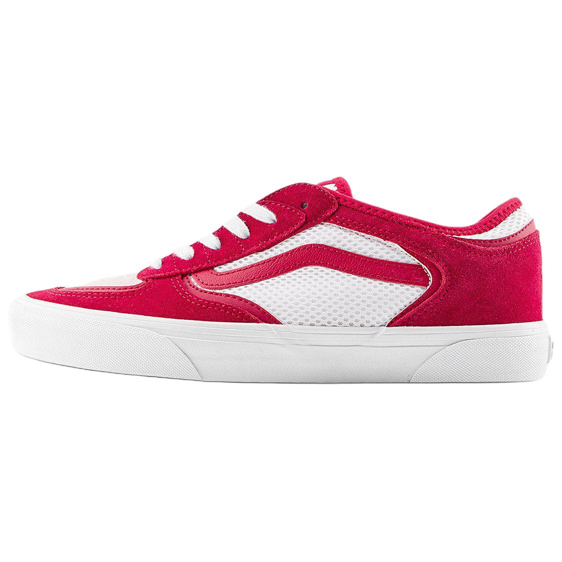 Vans Rowley Classic Low top Skateboard Shoes Unisex Pink White
Vans Rowley Classic Low top Skateboard Shoes Unisex Pink White
