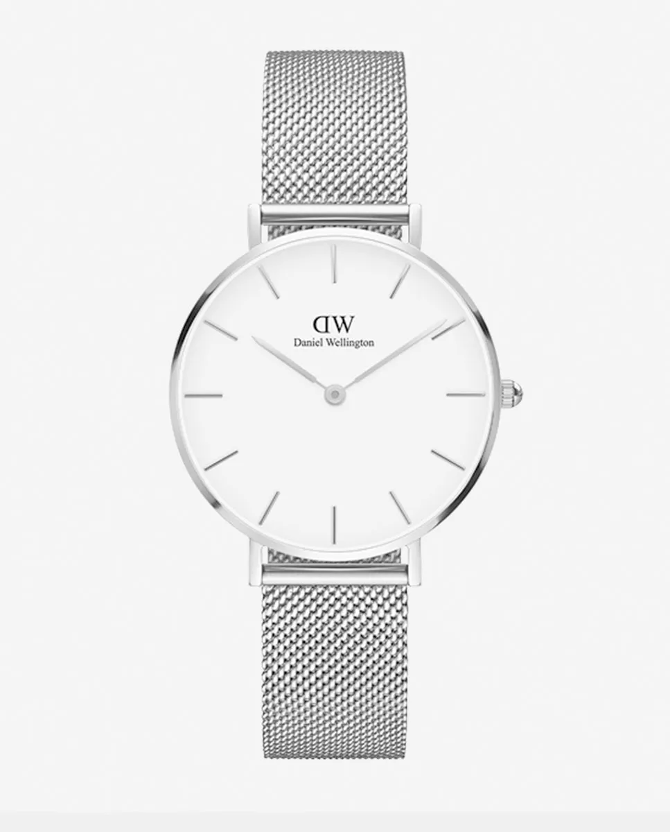 Женские часы Petite Mesh DW00100164 из стальной сетки Daniel Wellington, серебряный
Женские часы Petite Mesh DW00100164 из стальной сетки Daniel Wellington, серебряный