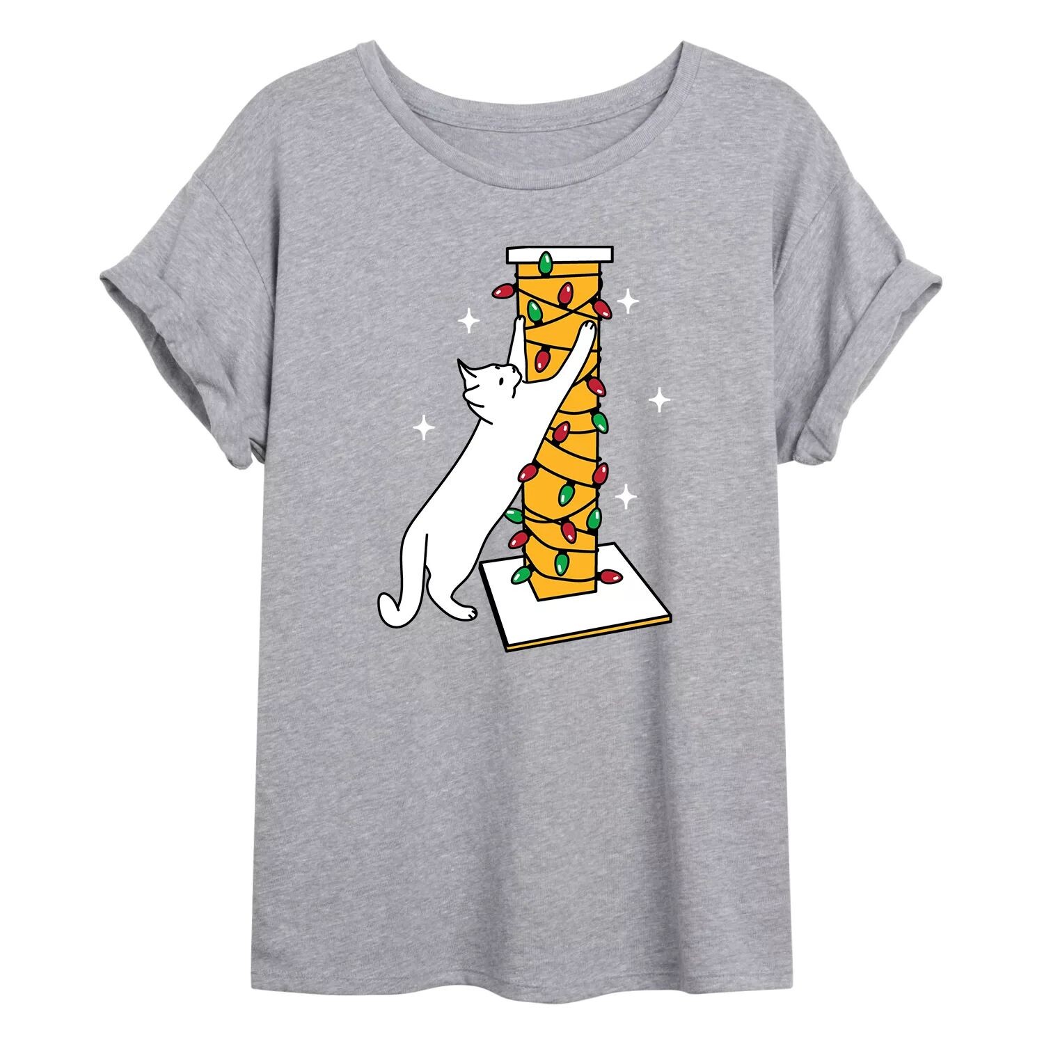 Детская футболка оверсайз с рисунком «Рождественский кот скретч» Licensed Character
Детская футболка оверсайз с рисунком «Рождественский кот скретч» Licensed Character