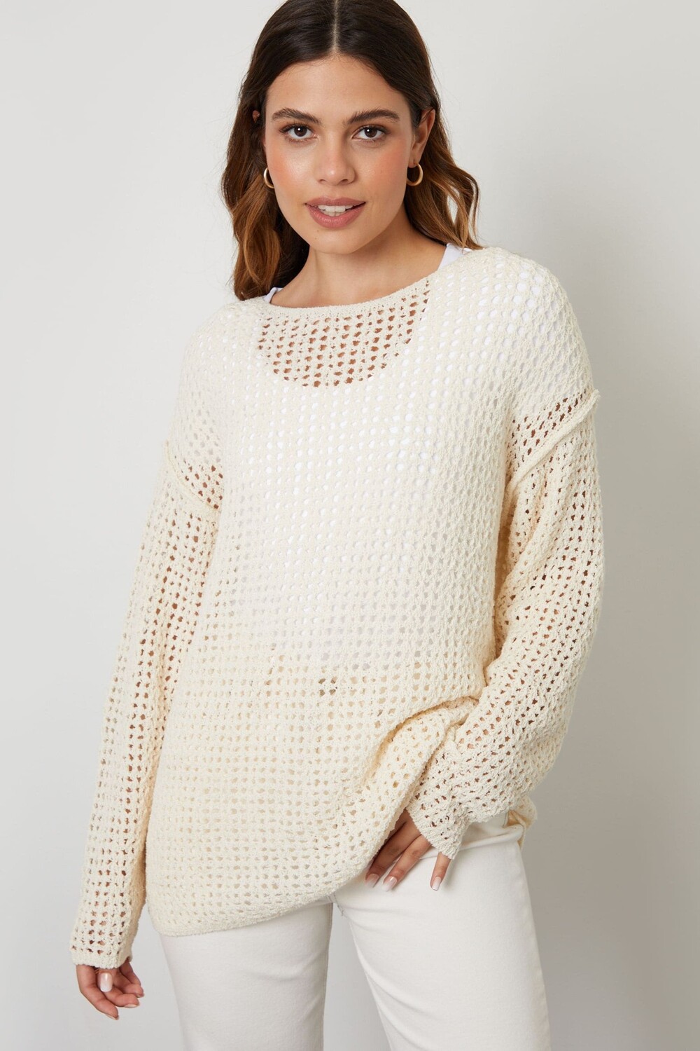 Длинный джемпер с открытым воротом и разрезом Threadbare, коричневый
Длинный джемпер с открытым воротом и разрезом Threadbare, коричневый