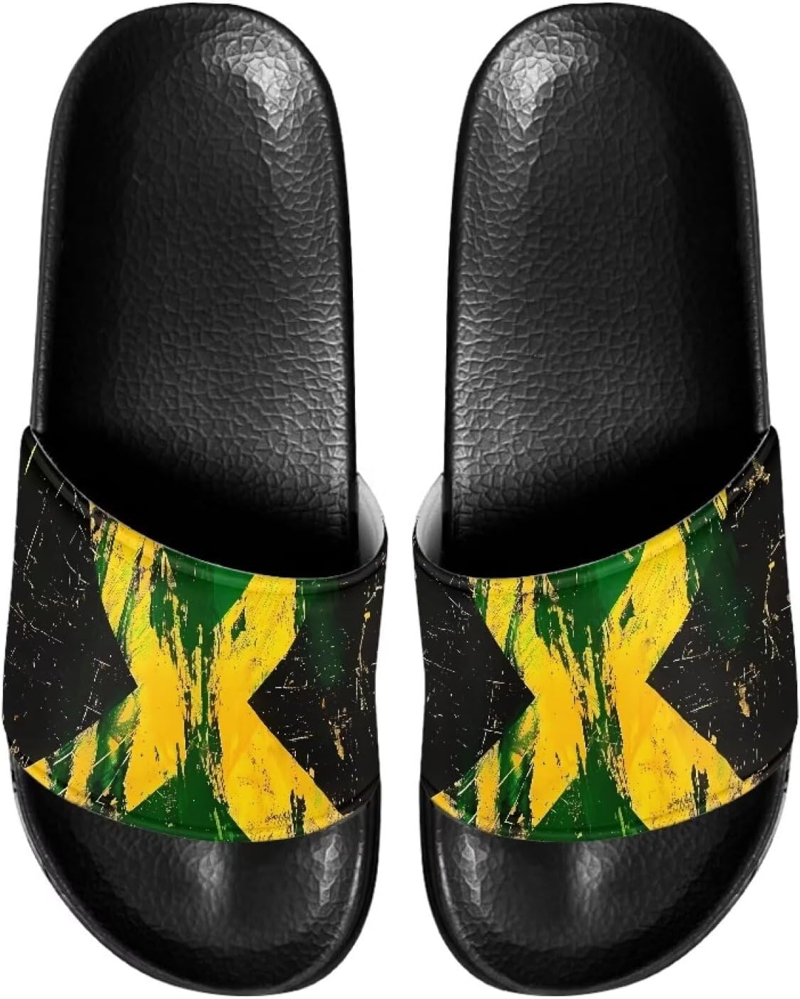 Шлепанцы для дома и ванной, тапочки на плоской подошве, повседневная обувь для мужчин и женщин Judentidos, Jamaican Flag
Шлепанцы для дома и ванной, тапочки на плоской подошве, повседневная обувь для мужчин и женщин Judentidos, Jamaican Flag
