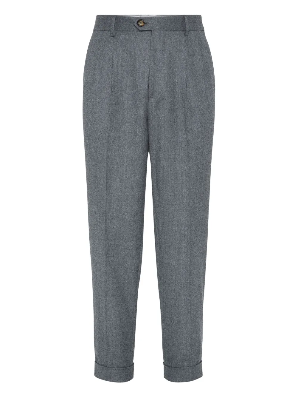 Плиссированные брюки Brunello Cucinelli, серый
Плиссированные брюки Brunello Cucinelli, серый
