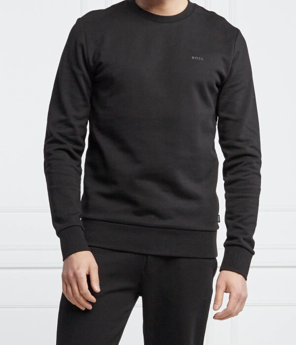 Толстовка мужская Boss с круглым вырезом, черный
Толстовка мужская Boss с круглым вырезом, черный