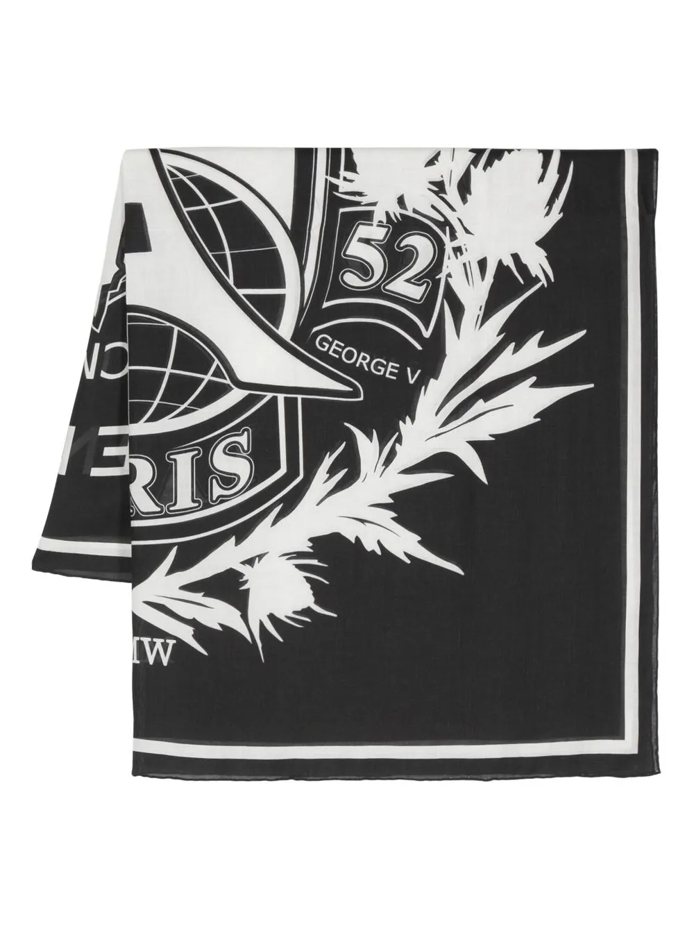 Шаль с логотипом Givenchy, черный
Шаль с логотипом Givenchy, черный