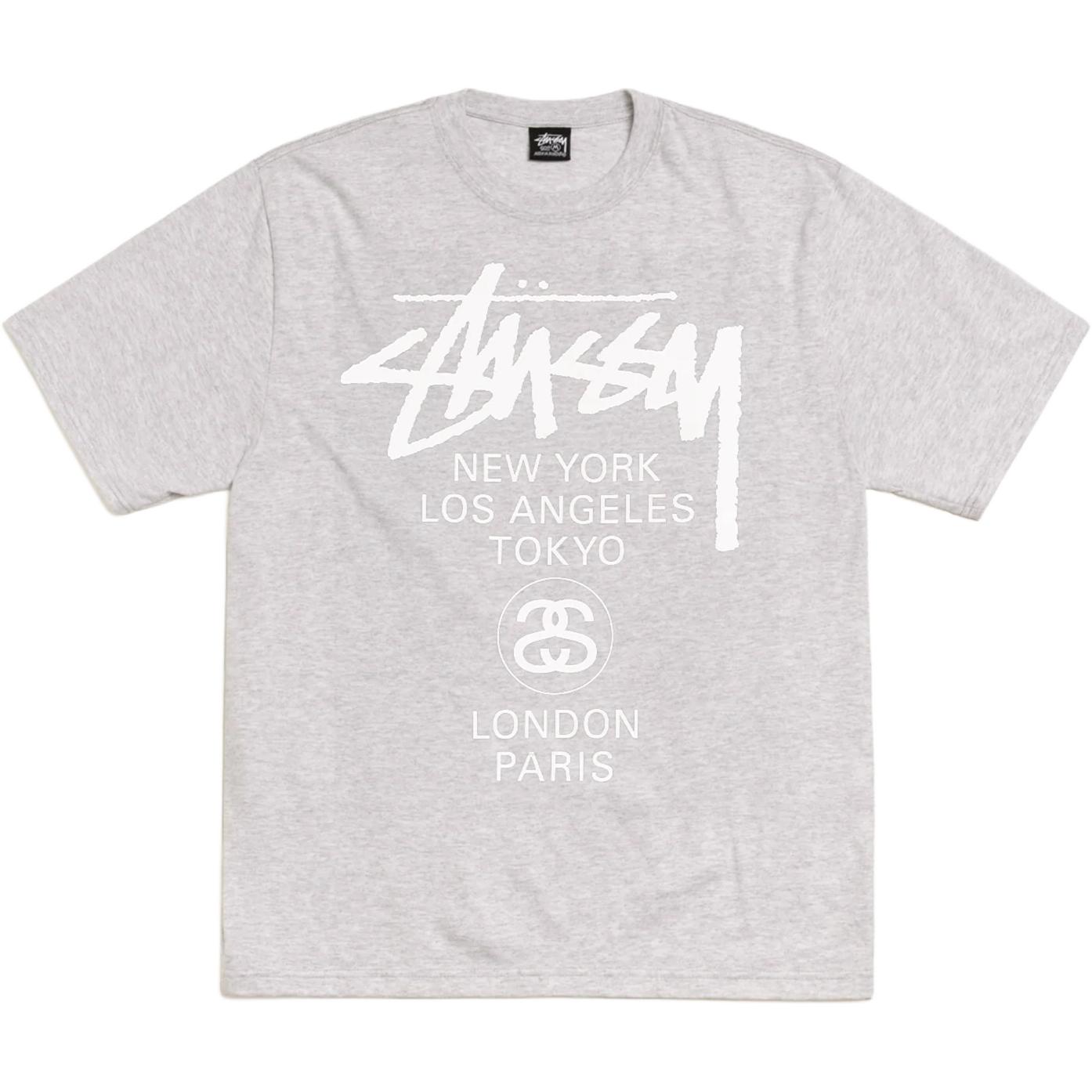 Футболка World Tour Stussy, серый
Футболка World Tour Stussy, серый