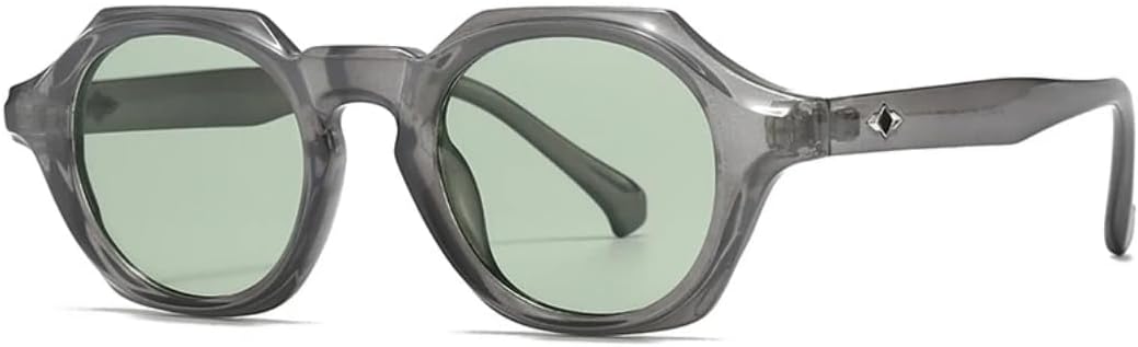 Популярные модные солнцезащитные очки в форме многоугольника и квадрата для женщин, ретро-очки с заклепками, градиентные очки, защита от УФ-излучения UV400 для мужчин TVTBBVV, Grey Green
Популярные модные солнцезащитные очки в форме многоугольника и квадрата для женщин, ретро-очки с заклепками, градиентные очки, защита от УФ-излучения UV400 для мужчин TVTBBVV, Grey Green