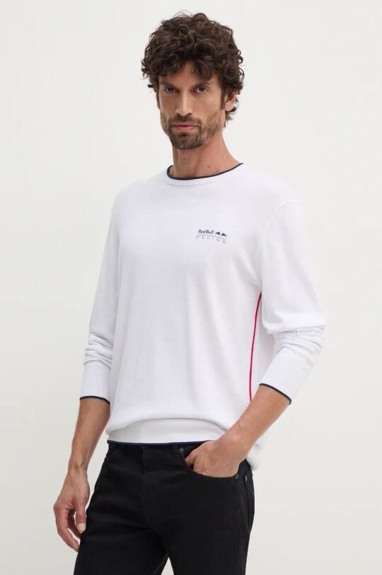 Хлопковый свитер Red Bull Racing x Pepe Jeans, белый
Хлопковый свитер Red Bull Racing x Pepe Jeans, белый