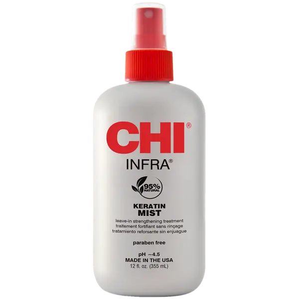 Кератиновый спрей для волос, 355 мл Chi Keratin
Кератиновый спрей для волос, 355 мл Chi Keratin