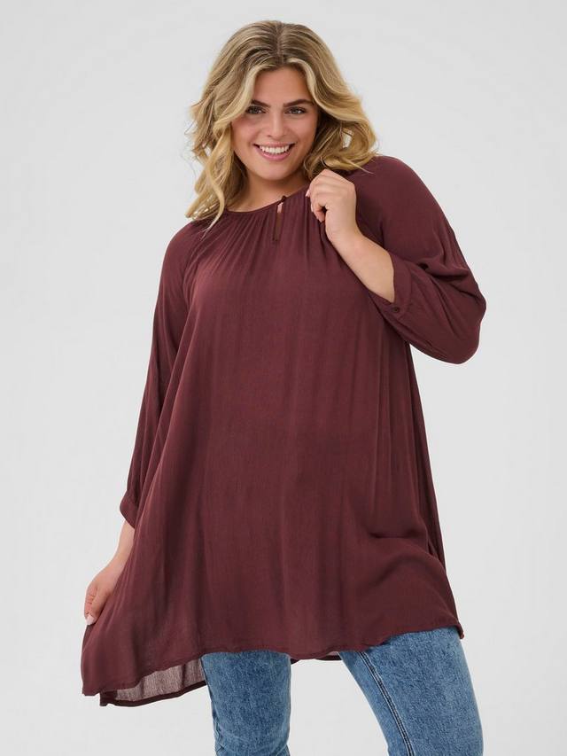 Топ-туника Ami KAFFE Curve, Fudge
Топ-туника Ami KAFFE Curve, Fudge