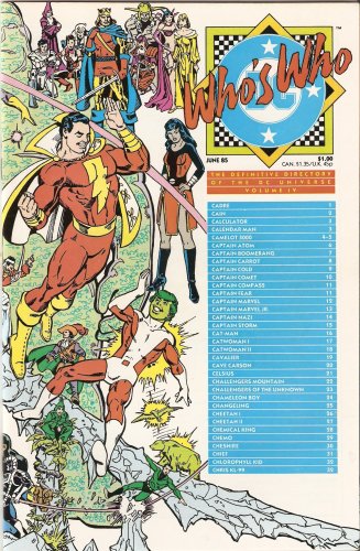 Who's Who #4 (DC Comics)
Who's Who #4 (DC Comics)