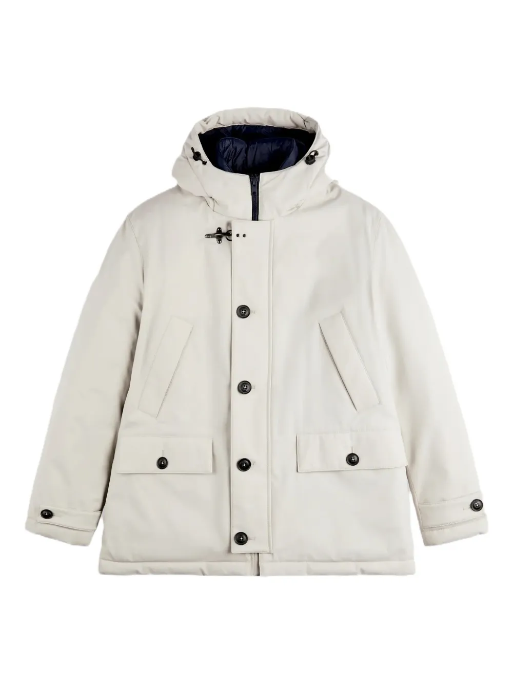 Парка с капюшоном на пуговицах Fay, нейтральный
Парка с капюшоном на пуговицах Fay, нейтральный