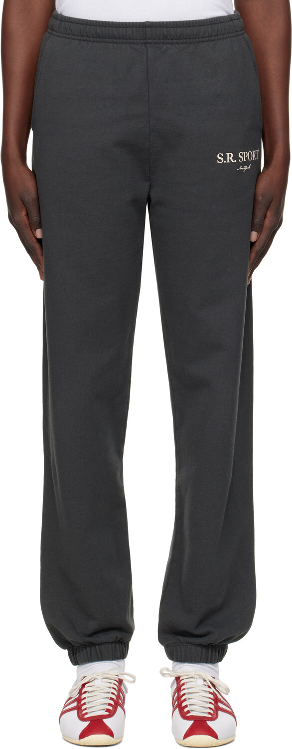 Черные спортивные штаны «SR Sport» Sporty & Rich
Черные спортивные штаны «SR Sport» Sporty & Rich