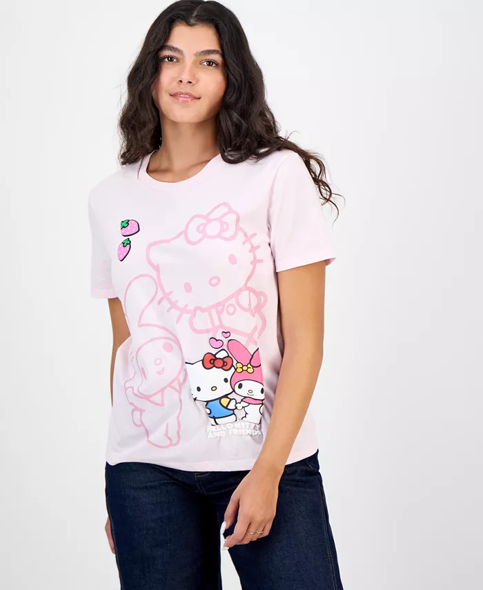 Футболка для юниоров Hello Kitty My Melody Love Tribe, розовый
Футболка для юниоров Hello Kitty My Melody Love Tribe, розовый