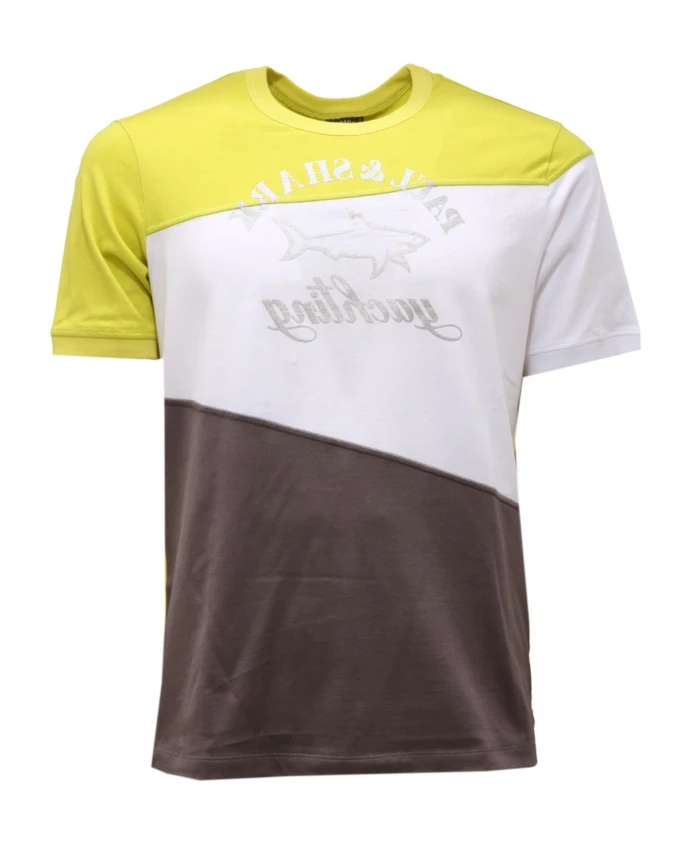 Стильная рубашка из хлопка серо-салатового цвета Paul & Shark, серый
Стильная рубашка из хлопка серо-салатового цвета Paul & Shark, серый