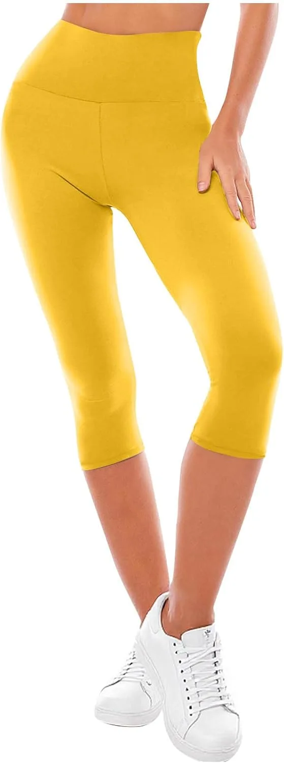 Женские компрессионные капри для йоги с эффектом подтяжки ягодиц
Женские компрессионные капри для йоги с эффектом подтяжки ягодиц