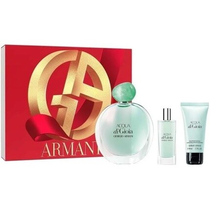 Подарочный набор, 3 предмета, Giorgio Armani Acqua di Gioia
Подарочный набор, 3 предмета, Giorgio Armani Acqua di Gioia