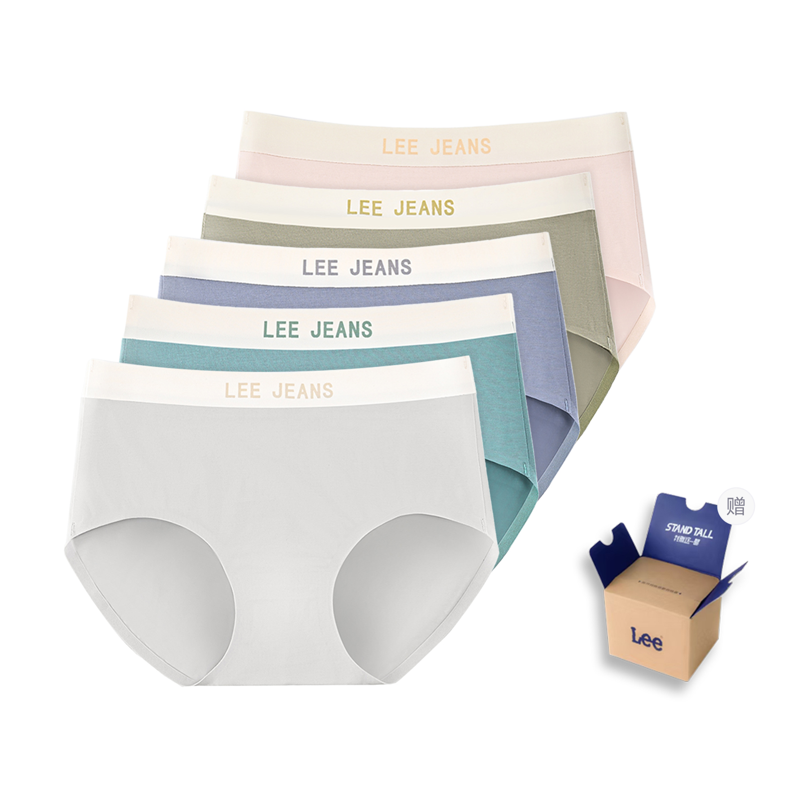 Edge Color 3.0 трусы подарочные наборы женские 5 шт Lee, темно-серый
Edge Color 3.0 трусы подарочные наборы женские 5 шт Lee, темно-серый