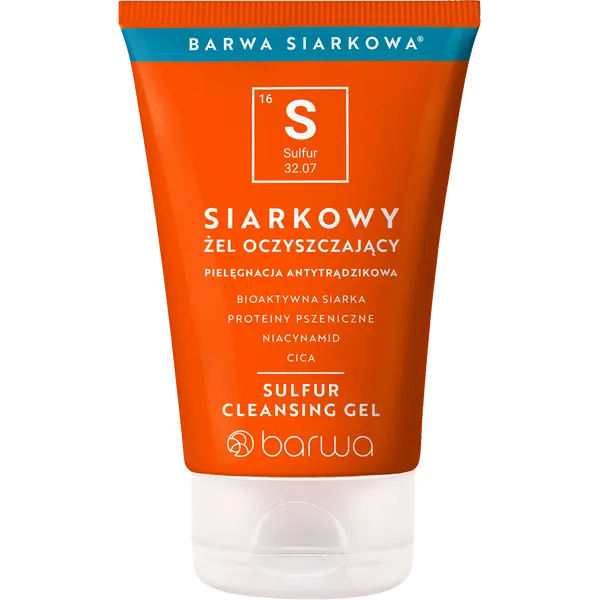 Гель для умывания лица, 120 мл Barwa Siarkowa
Гель для умывания лица, 120 мл Barwa Siarkowa