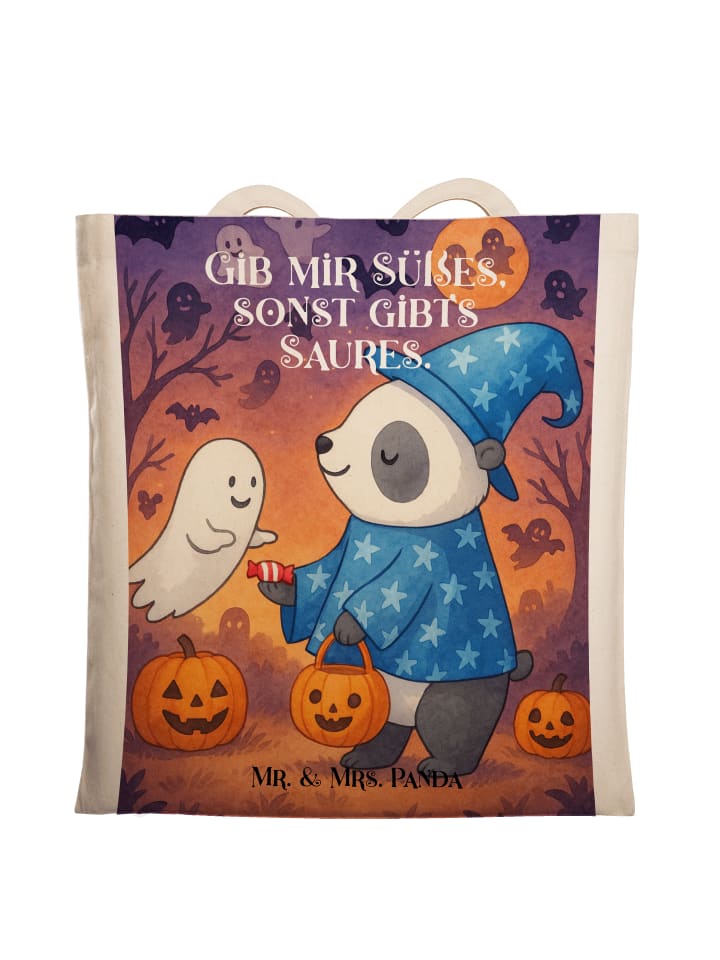 Mr. & Mrs. Panda Джутовая сумка с изображением панды-волшебника и надписью белого цвета
Mr. & Mrs. Panda Джутовая сумка с изображением панды-волшебника и надписью белого цвета