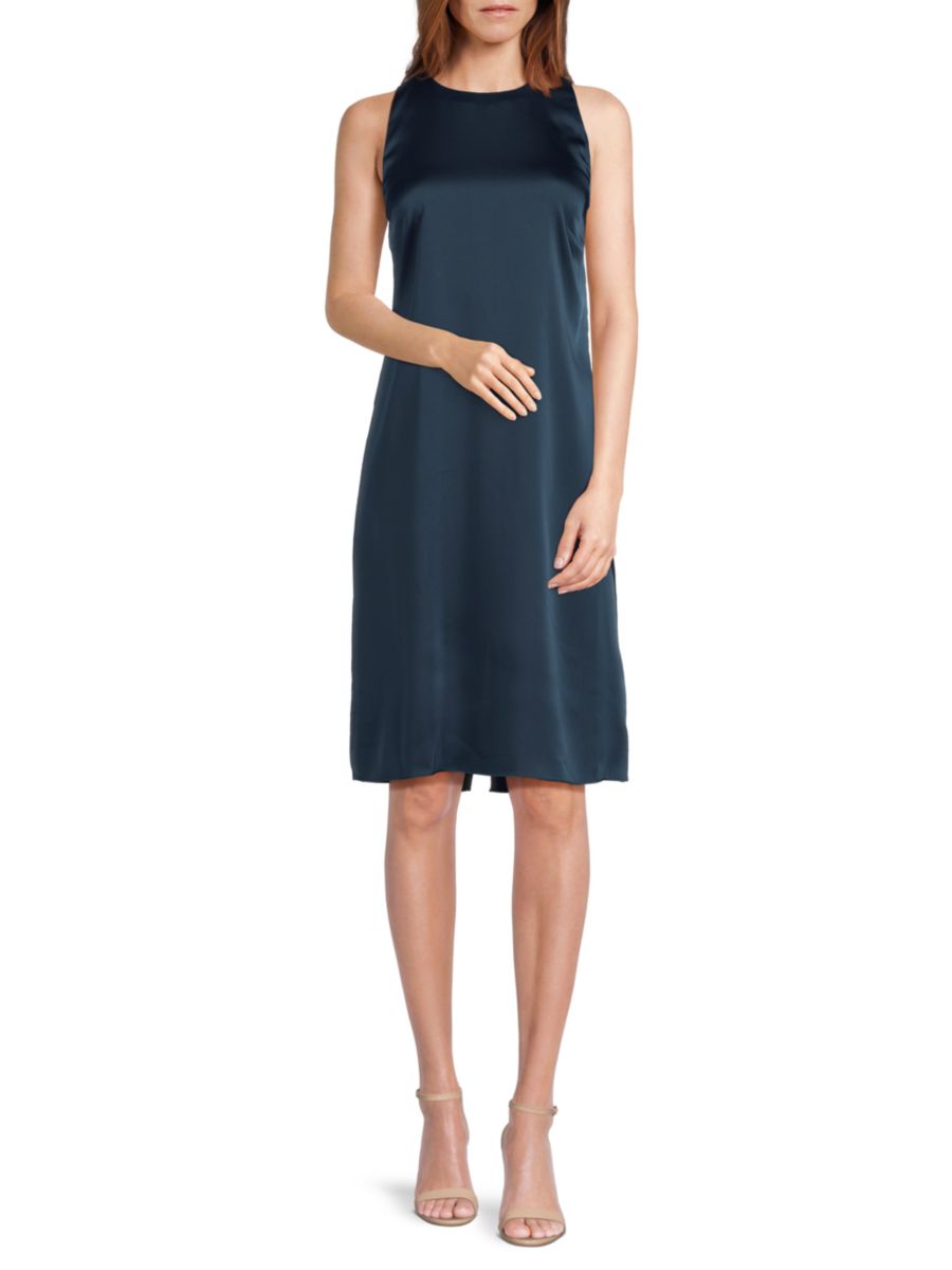 Платье Slim Fit из атласа без рукавов Vince, цвет Coastal
Платье Slim Fit из атласа без рукавов Vince, цвет Coastal