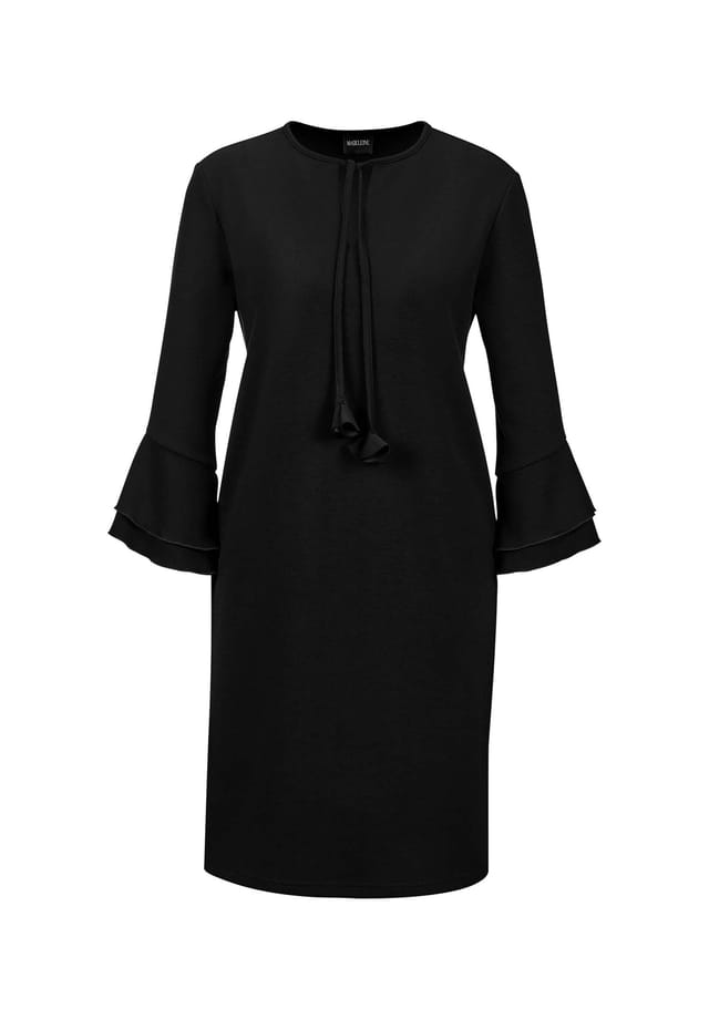 Платье-Футляр с рукавами-фонариками Madeleine, черный
Платье-Футляр с рукавами-фонариками Madeleine, черный