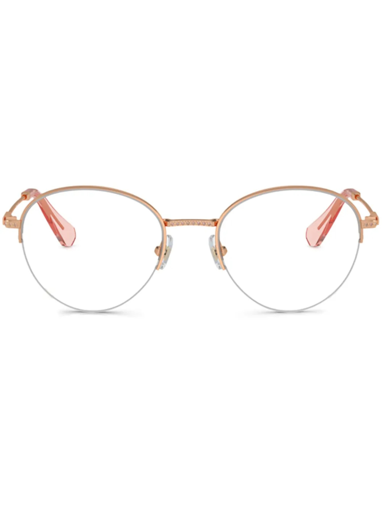 Swarovski очки в круглой оправе, розовый
Swarovski очки в круглой оправе, розовый