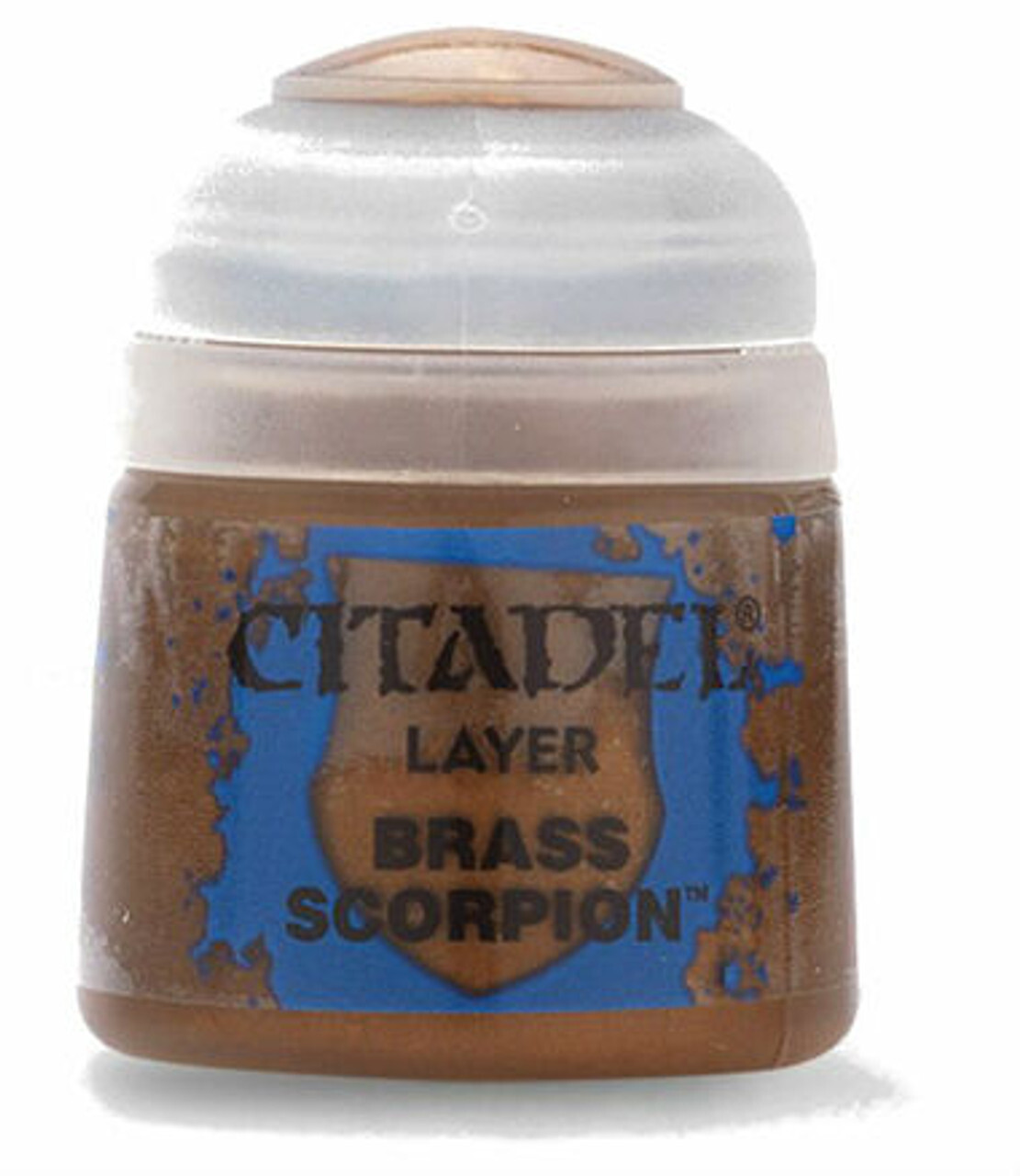 Аксессуары Citadel Layer Paint: Brass Scorpion (12ml)
Аксессуары Citadel Layer Paint: Brass Scorpion (12ml)