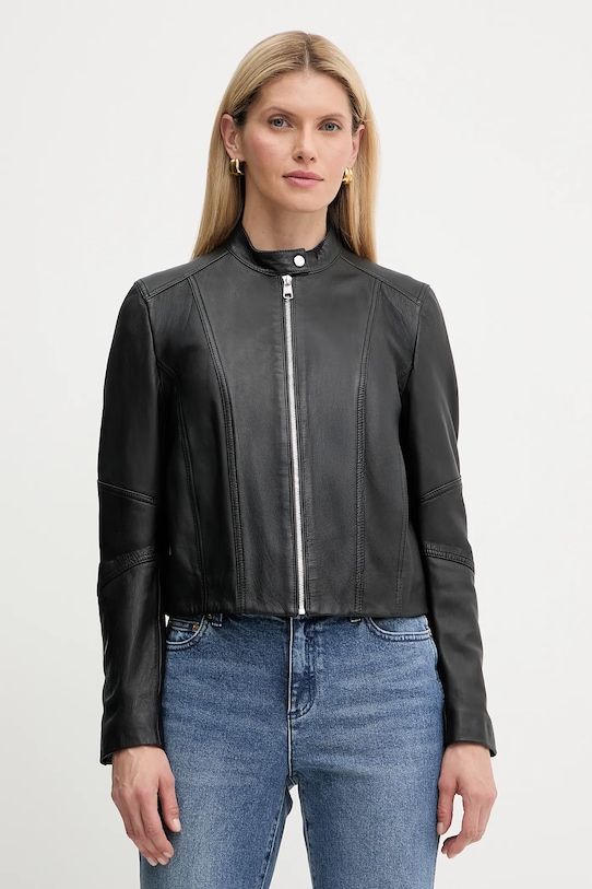 Кожаная куртка Boss Orange, черный
Кожаная куртка Boss Orange, черный