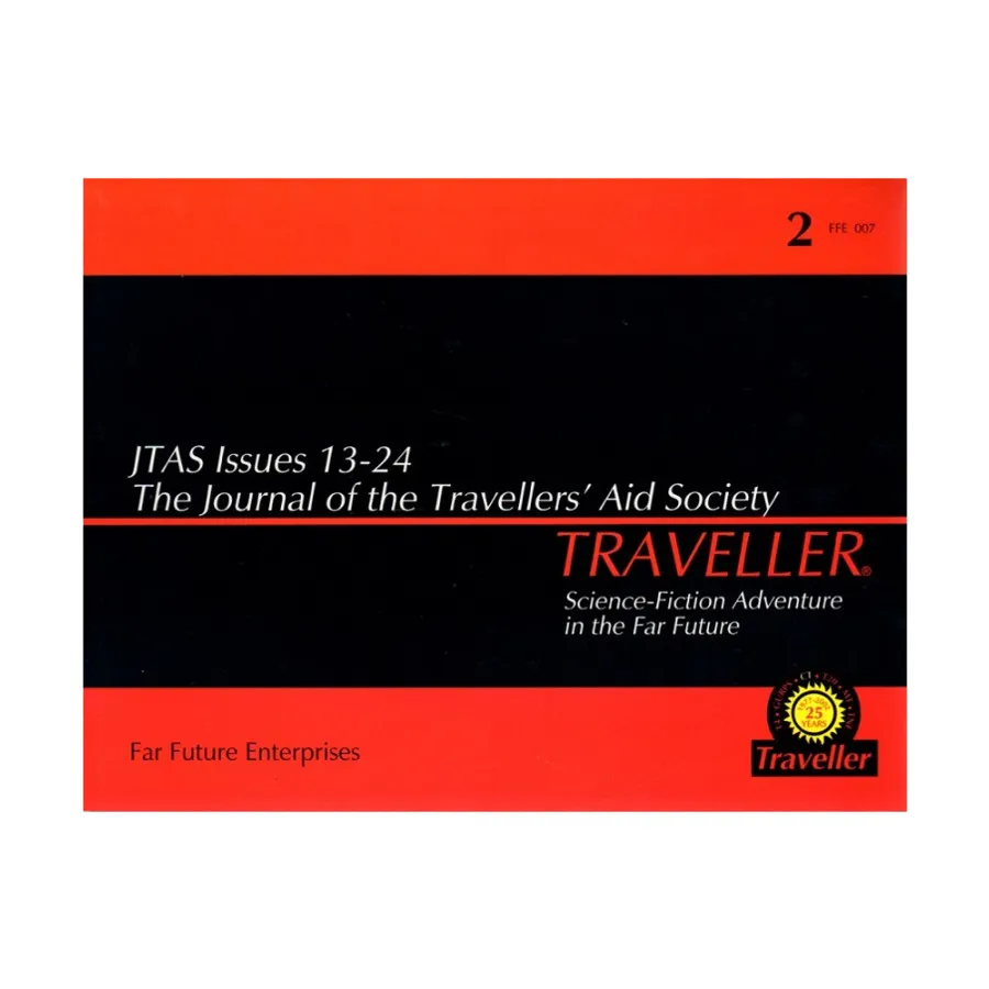 Journal of the Travellers' Aid Society - Issues #13-24, Traveller Reprints (Far Future Enterprises), мягкая обложка
Journal of the Travellers' Aid Society - Issues #13-24, Traveller Reprints (Far Future Enterprises), мягкая обложка