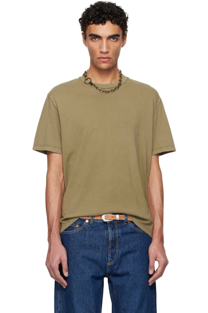 Футболка цвета хаки с надписью «Box» OUR LEGACY
Футболка цвета хаки с надписью «Box» OUR LEGACY