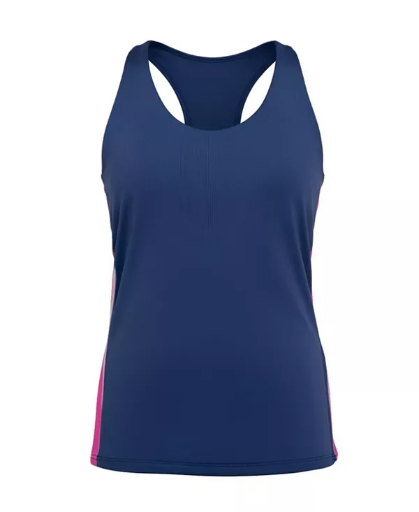 Детская майка в хромовую полоску - для малышек и для девочек постарше Lucky In Love, синий
Детская майка в хромовую полоску - для малышек и для девочек постарше Lucky In Love, синий