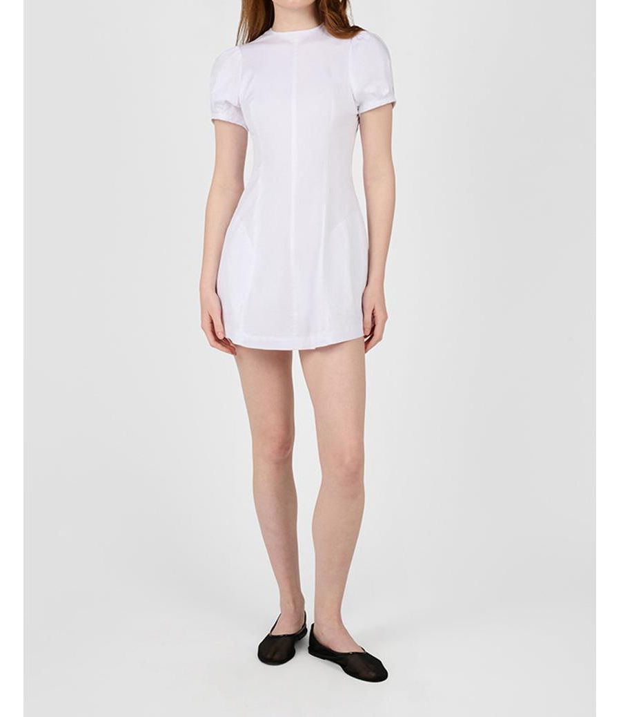 Мини-платье с пышными рукавами и баской WeWoreWhat, WHITE
Мини-платье с пышными рукавами и баской WeWoreWhat, WHITE