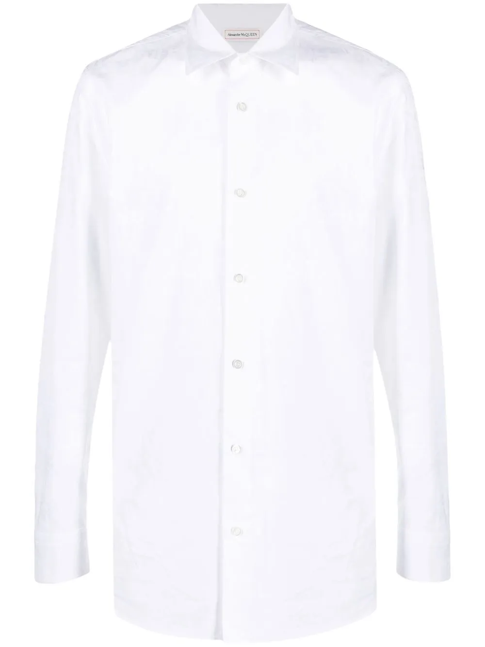 Рубашка с логотипом Alexander McQueen, белый
Рубашка с логотипом Alexander McQueen, белый