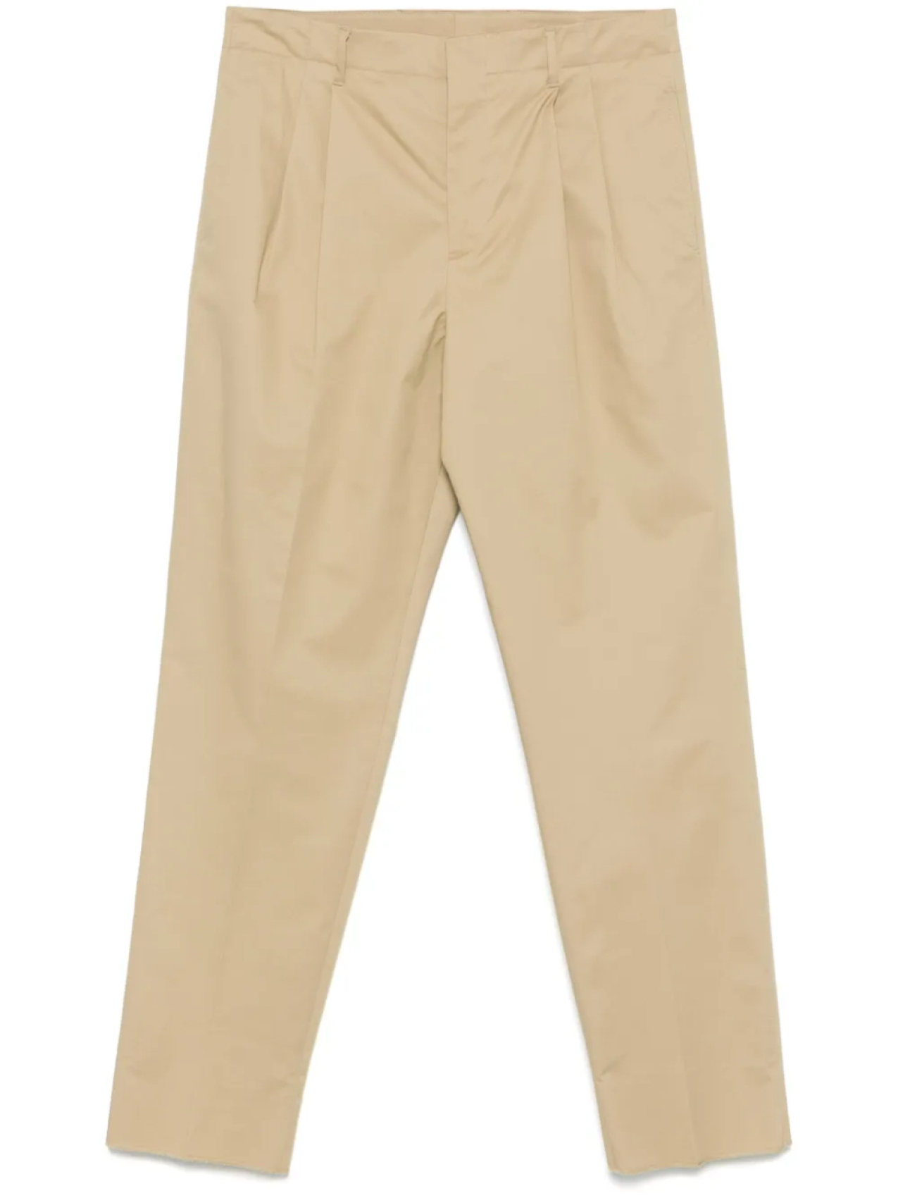 Зауженные брюки Lardini со складками, нейтральный
Зауженные брюки Lardini со складками, нейтральный