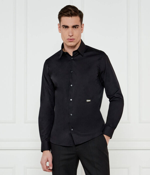 Рубашка мужская Iceberg однотонная, черный
Рубашка мужская Iceberg однотонная, черный