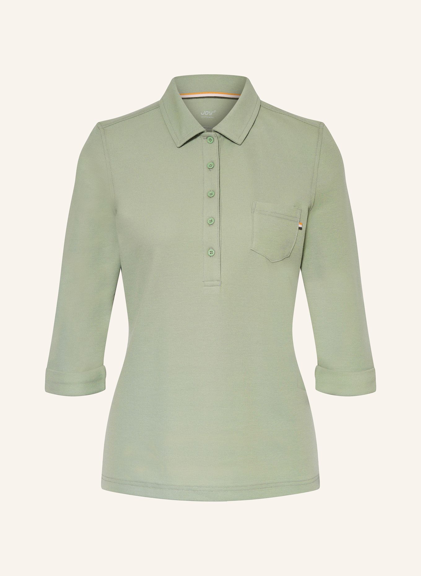Рубашка поло Gisele из пике с рукавами 3/4 Joy Sportswear, зеленый
Рубашка поло Gisele из пике с рукавами 3/4 Joy Sportswear, зеленый