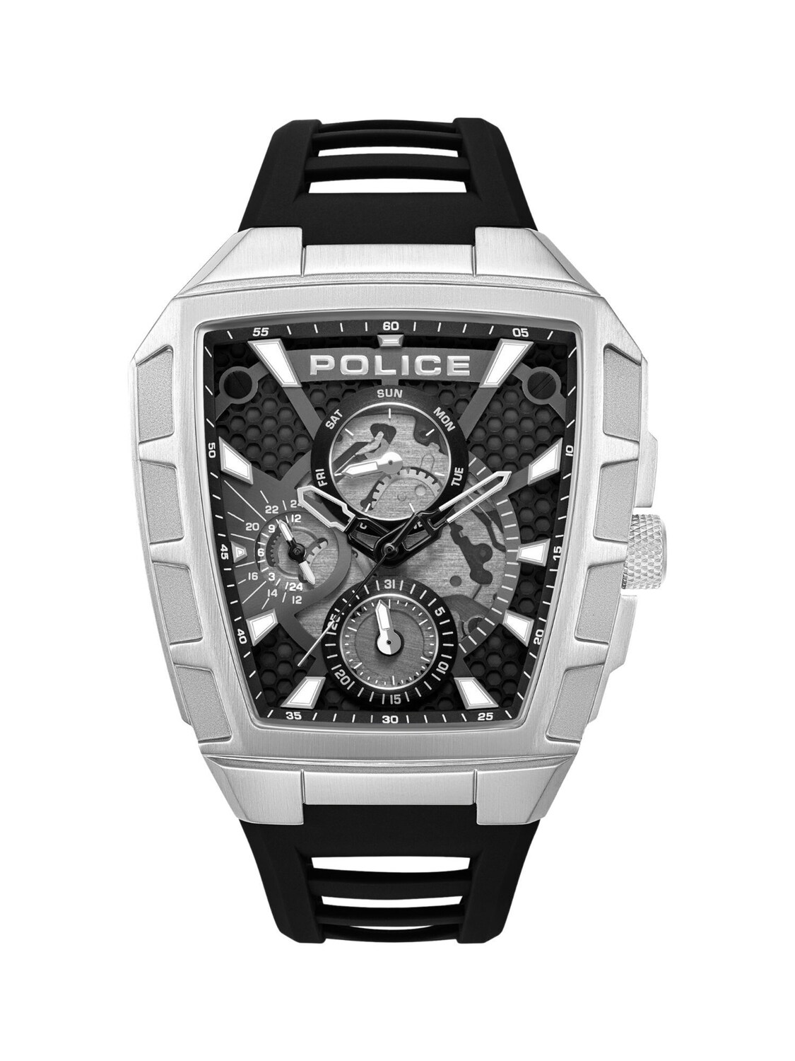 POLICE Часы аналоговые 'Tough Gear' в черном цвете
POLICE Часы аналоговые 'Tough Gear' в черном цвете