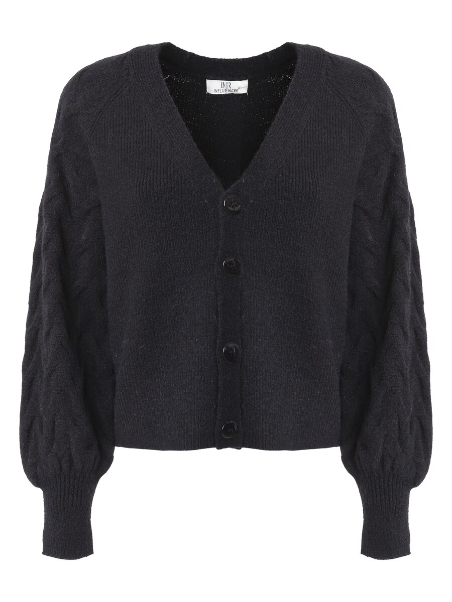 Вязаный кардиган Influencer, черный
Вязаный кардиган Influencer, черный