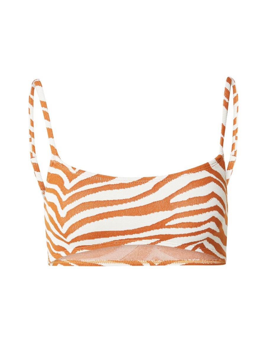 Топ бикини без косточек BeckSöndergaard Zecora Ezra, коричневый 
Топ бикини без косточек BeckSöndergaard Zecora Ezra, коричневый