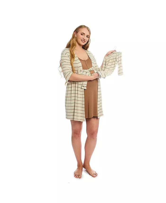 Комплект для беременных Carolyn, для мамы и малыша, 4 предмета Everly Grey, коричневый
Комплект для беременных Carolyn, для мамы и малыша, 4 предмета Everly Grey, коричневый