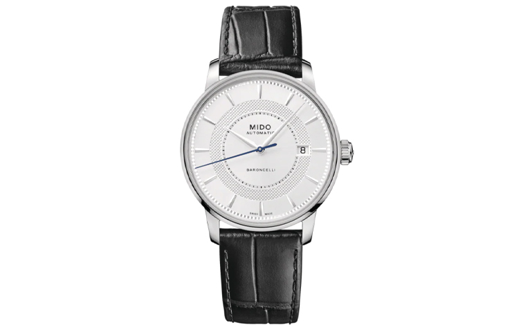 MIDO Часы Baroncelli Automatic Mechanical Movement Men's Watch Watch 39mm Silver Dial, White 
MIDO Часы Baroncelli Automatic Mechanical Movement Men's Watch Watch 39mm Silver Dial, White