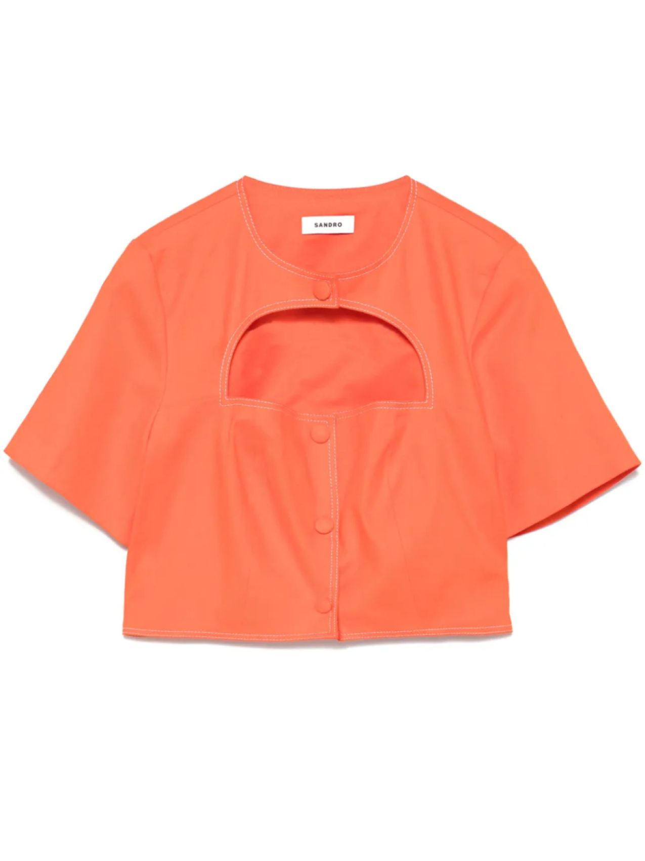 SANDRO укороченная рубашка, оранжевый
SANDRO укороченная рубашка, оранжевый